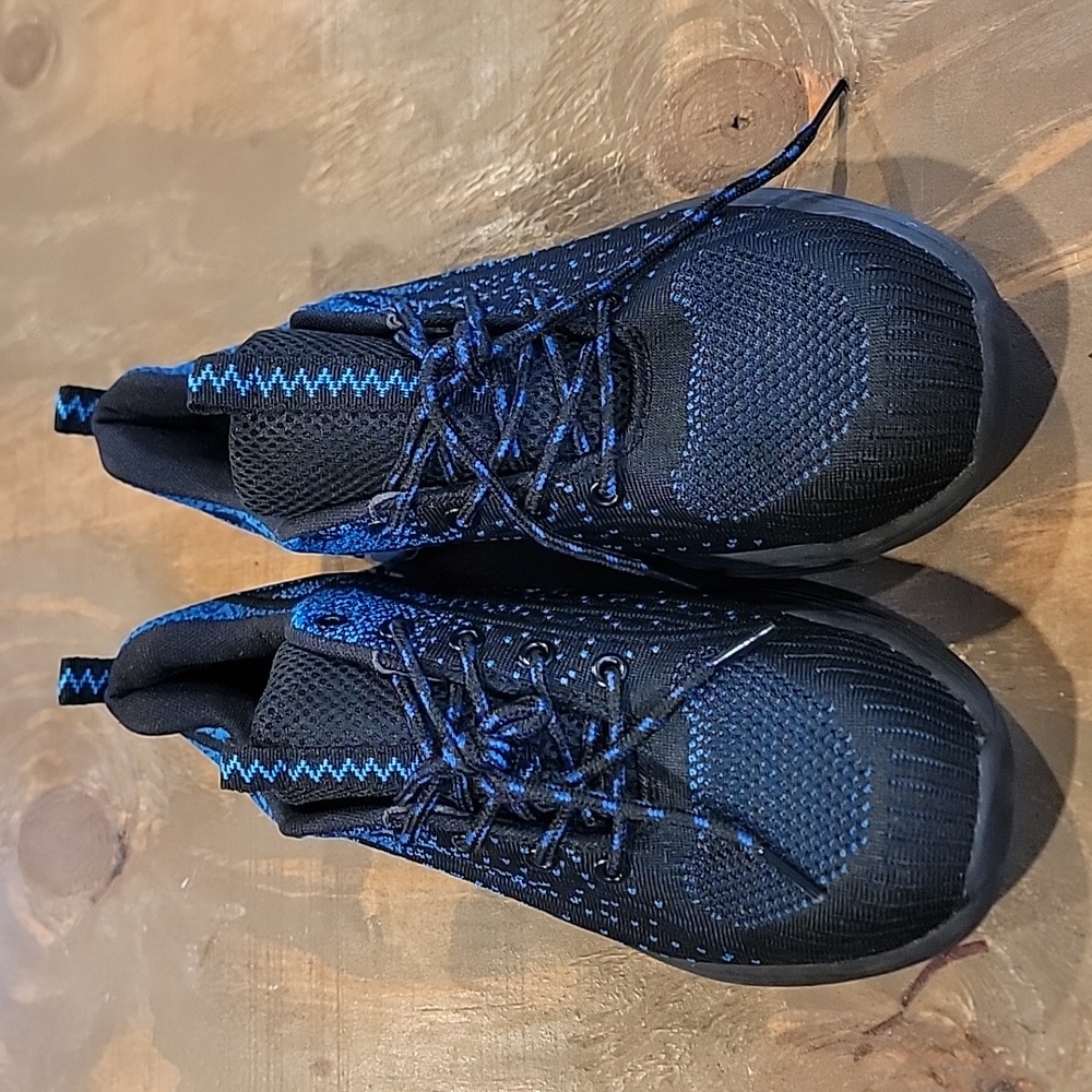Black and Blue Shoes steel toe